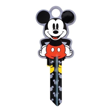 Hillman Hillman 5005197 Disney Mickey Mouse House & Padlock Universal Key Blank for Double Sided - Case of 5 5005197